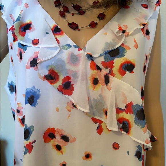 Halogen Sleeveless Blouse Size XL - Picture 3 of 10